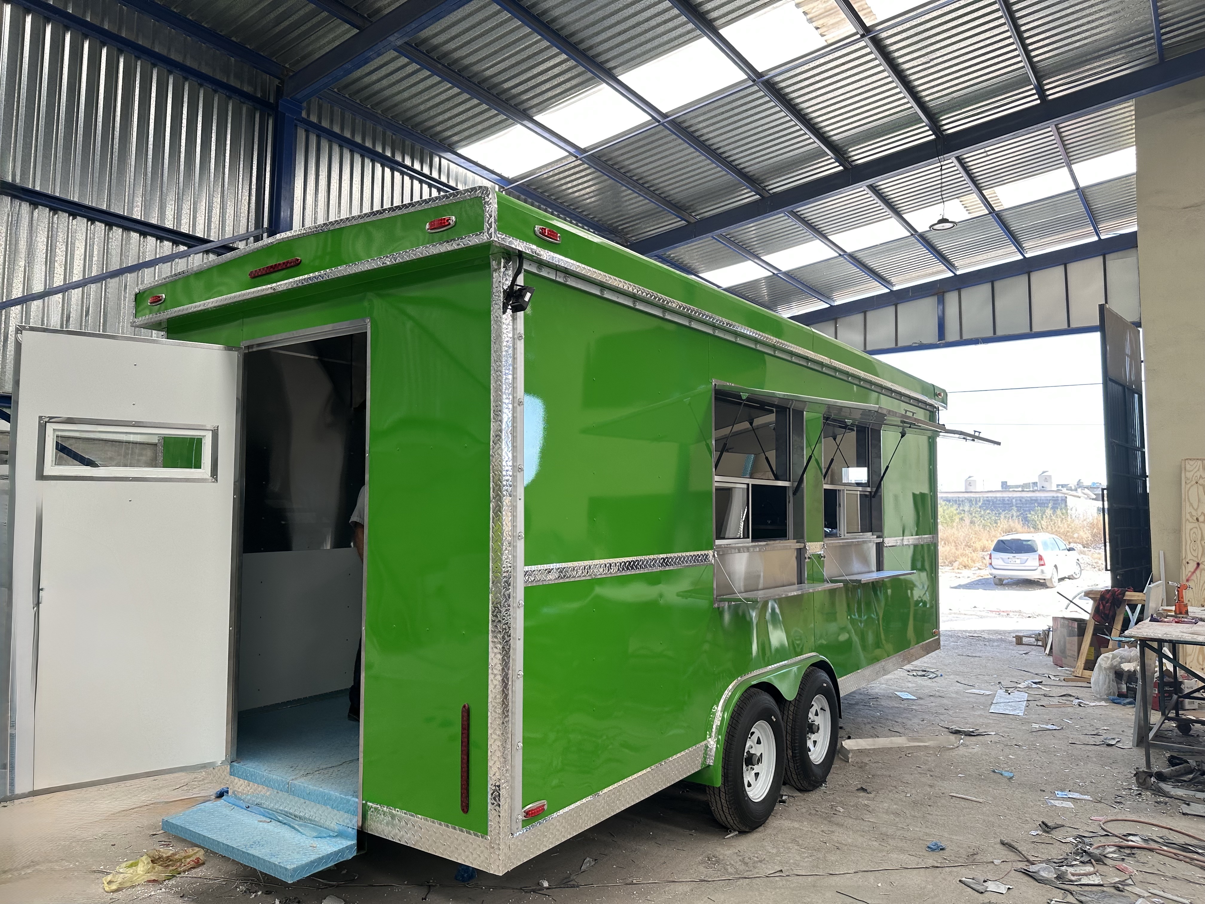 8x14 food trailer in stock ready to ship